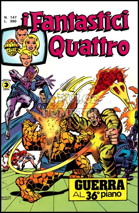 FANTASTICI QUATTRO #   147: GUERRA AL 36° PIANO